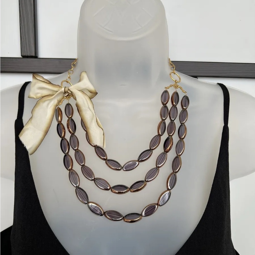 LENORA DAME Anthropologie Egyptian revival necklace